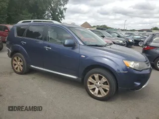 2009 Mitsubishi Outlander SE with VIN JA4MT31W89Z001770, listed as a Copart auction lot 70411544 with 161,549 mi miles and Salvage title. Bid and sale history available at DreamBid. Image 4.