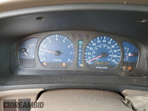 2002 Toyota Sienna LE with VIN 4T3ZF13C12U455861, listed as a Copart auction lot 80950914 with 250,830 mi miles and Salvage Title. Bid and sale history available at carsss.com. Image 9.