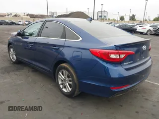 2017 Hyundai Sonata 2.4L with VIN 5NPE24AF9HH578638, listed as a IAAI auction lot 42100003 with 20,261 mi miles and . Bid and sale history available at DreamBid. Image 3.