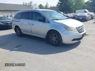 2011 Honda Odyssey EX с VIN 5FNRL5H48BB030855, выставлен на аукционе IAAI как лот 42241890 с пробегом 204 552 миль миль и . История ставок и продаж доступна на DreamBid. Изображение 1.
