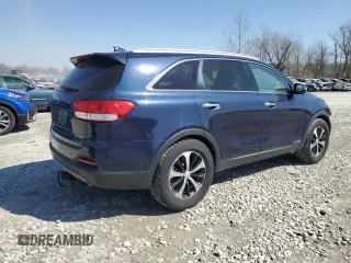 2016 Kia Sorento EX with VIN 5XYPHDA51GG181283, listed as a Copart auction lot 48399645 with 138,688 mi miles and Salvage Title. Bid and sale history available at carsss.com. Image 3.