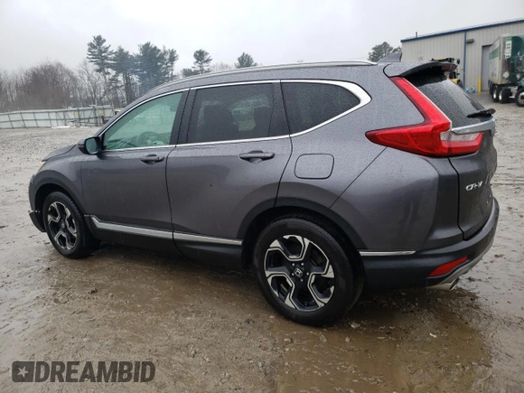 2019 Honda CR-V Touring with VIN 2HKRW2H98KH630729, listed as a Copart auction lot 43032655 with 114,105 mi miles and Salvage Title. Bid and sale history available at carsss.com. Image 2.
