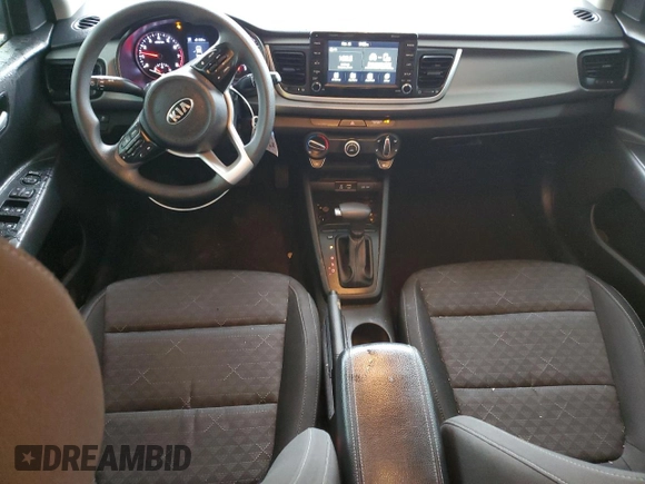 2020 Kia Rio S with VIN 3KPA24ADXLE298706, listed as a Copart auction lot 47620455 with 61,274 mi miles and Salvage Title. Bid and sale history available at DreamBid. Image 8.