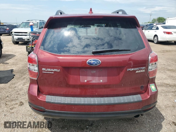 2016 Subaru Forester Touring with VIN JF2SJAXC8GH429170, listed as a Copart auction lot 61057785 with 79,847 mi miles and Salvage title. Bid and sale history available at DreamBid. Image 6.