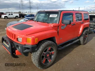 2006 Hummer H3 z VIN 5GTDN136968109763, wystawiony jako Copart lot #51908495 z przebiegiem 178 810 mil mil oraz Szkoda całkowita • Salvage title. Historia ofert i sprzedaży dostępna na DreamBid. Obrazek 1.