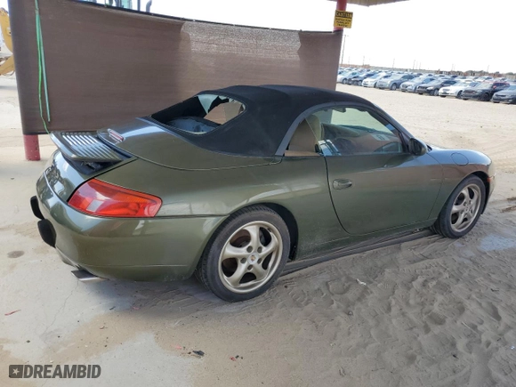 1999 Porsche 911 Carrera with VIN WP0CA2990XS650386, listed as a Copart auction lot 66893064 with 134,519 mi miles and Salvage Title. Bid and sale history available at carsss.com. Image 3.
