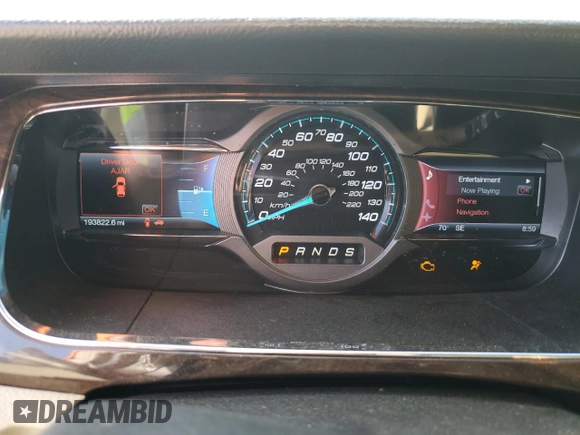 2013 Ford Taurus Limited with VIN 1FAHP2F86DG218552, listed as a Copart auction lot 50728605 with 193,822 mi miles and Non Repairable. Bid and sale history available at carsss.com. Image 9.