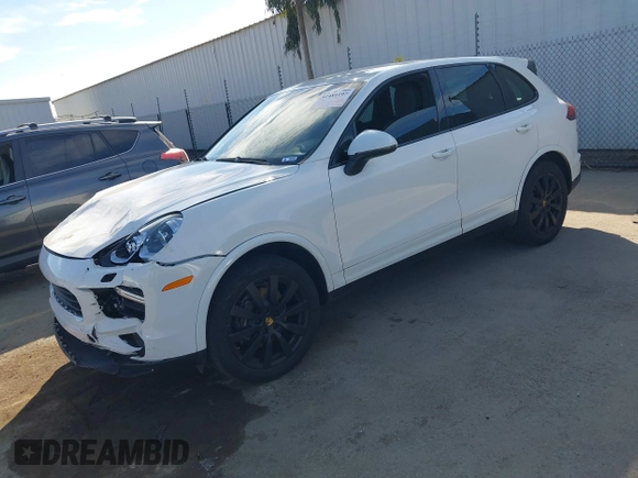 2017 Porsche Cayenne with VIN WP1AA2A26HKA91514, listed as a IAAI auction lot 41484197 with 110,212 mi miles. Bid and sale history available at carsss.com. Image 17.