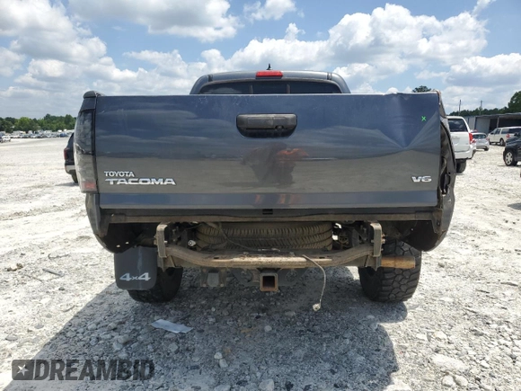 2015 Toyota Tacoma with VIN 3TMMU4FN1FM073755, listed as a Copart auction lot 59657105 with 114,193 mi miles and Salvage title. Bid and sale history available at DreamBid. Image 6.