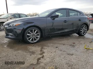 2018 Mazda 3 Touring with VIN 3MZBN1L31JM195107, listed as a Copart auction lot 46064275 with 121,150 mi miles and Non Repairable. Bid and sale history available at carsss.com. Image 1.