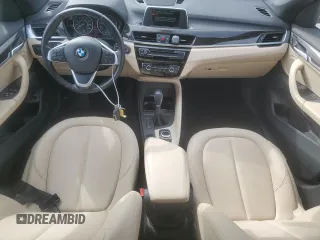 2017 BMW X1 xDrive28i with VIN WBXHT3C32H5F81474, listed as a Copart auction lot 55238895 with 86,264 mi miles and Salvage Title. Bid and sale history available at DreamBid. Image 8.