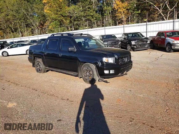 2013 Honda Ridgeline Sport with VIN 5FPYK1F78DB013052, listed as a Copart auction lot 80238594 with 177,322 mi miles and Salvage Title. Bid and sale history available at carsss.com. Image 10.