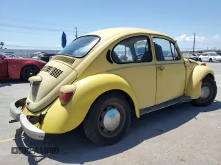 1973 Volkswagen Beetle with VIN 1332230723, listed as a Copart auction lot 57109315 with 12,672 mi miles and Clean Title. Bid and sale history available at DreamBid. Image 3.