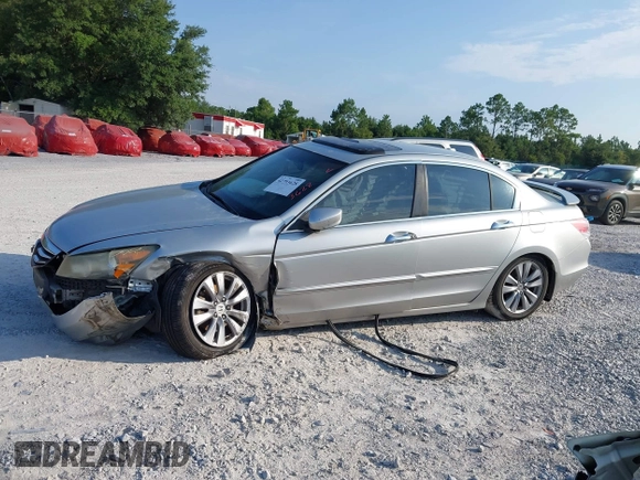 2011 Honda Accord EX-L with VIN 1HGCP3F80BA015698, listed as a IAAI auction lot 42793628 with Not provided miles and . Bid and sale history available at DreamBid. Image 14.