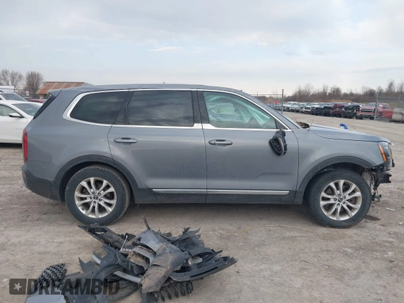 2020 Kia Telluride LX with VIN 5XYP2DHC6LG009458, listed as a IAAI auction lot 41839095 with 83,701 mi miles and . Bid and sale history available at DreamBid. Image 14.
