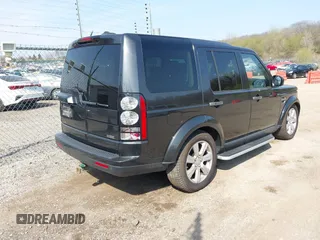 2015 Land Rover LR4 HSE with VIN SALAG2V60FA759297, listed as a IAAI auction lot 42128974 with 162,058 mi miles and . Bid and sale history available at DreamBid. Image 4.