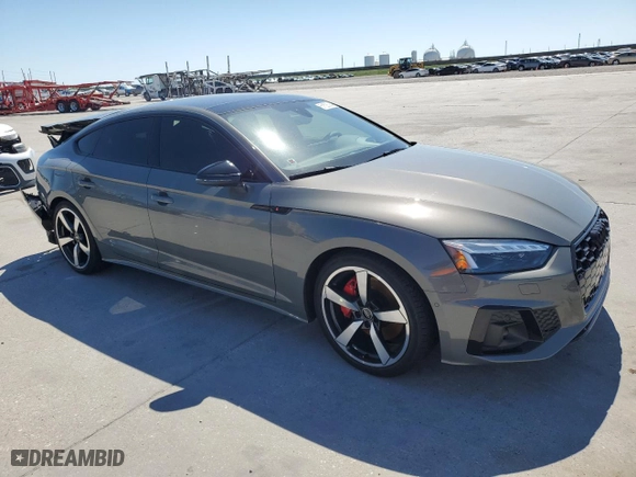 2023 Audi A5 Sportback S line Prestige with VIN WAUEACF59PA008056, listed as a Copart auction lot 51626294 with 19,656 mi miles. Bid and sale history available at carsss.com. Image 4.