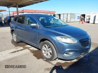 2014 Mazda CX-9 Sport with VIN JM3TB3BA5E0427753, listed as a IAAI auction lot 41679267 with 135,993 mi miles. Bid and sale history available at carsss.com. Image 1.
