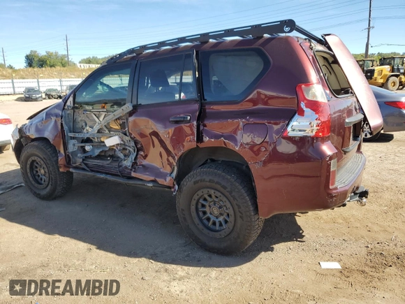 2011 Lexus GX 460 with VIN JTJBM7FX7B5018539, listed as a Copart auction lot 76156564 with 0 mi miles and Non Repairable. Bid and sale history available at carsss.com. Image 2.