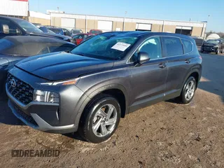 2021 Hyundai Santa Fe SE with VIN 5NMS1DAJXMH352741, listed as a IAAI auction lot 41273105 with 58,033 mi miles. Bid and sale history available at carsss.com. Image 17.