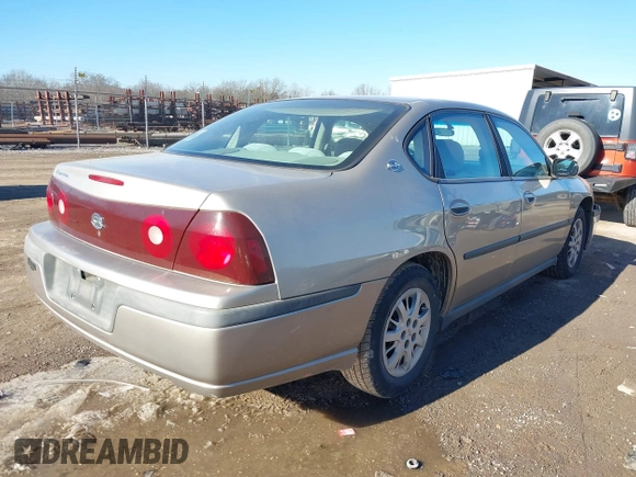 2001 Chevrolet Impala with VIN 2G1WF52E119252144, listed as a IAAI auction lot 41391328 with 104,153 mi miles and . Bid and sale history available at DreamBid. Image 4.