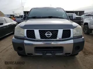 2005 Nissan Titan LE with VIN 1N6AA07B25N561106, listed as a Copart auction lot 50073555 with 264,512 mi miles and Clean Title. Bid and sale history available at carsss.com. Image 5.