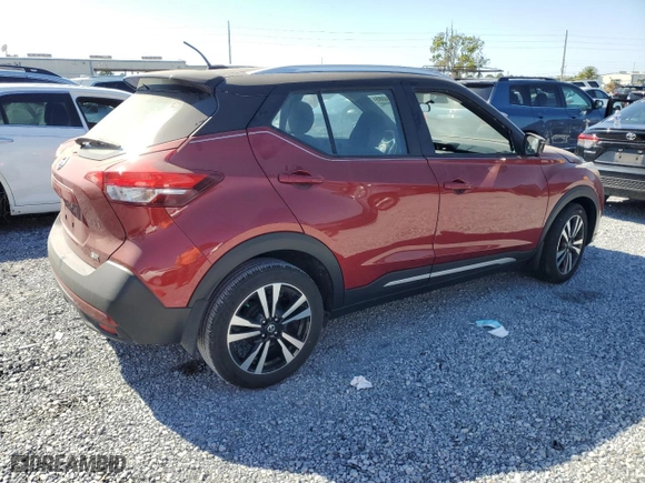 2018 Nissan Kicks SV with VIN 3N1CP5CUXJL504762, listed as a Copart auction lot 48464885 with 0 mi miles and Salvage Title. Bid and sale history available at carsss.com. Image 3.