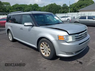 2012 Ford Flex SEL z VIN 2FMGK5CC2CBD09172, wystawiony jako IAAI lot #42491712 z przebiegiem 209 505 mil mil oraz . Historia ofert i sprzedaży dostępna na DreamBid. Obrazek 1.