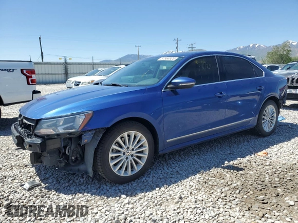 2017 Volkswagen Passat SE with VIN 1VWBT7A39HC068399, listed as a Copart auction lot 57968925 with 93,154 mi miles and Salvage title. Bid and sale history available at DreamBid. Image 1.