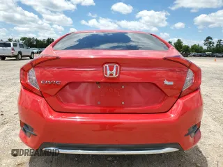 2020 Honda Civic LX with VIN 2HGFC2F63LH515603, listed as a Copart auction lot 56535385 with 42,517 mi miles and Salvage title. Bid and sale history available at DreamBid. Image 6.