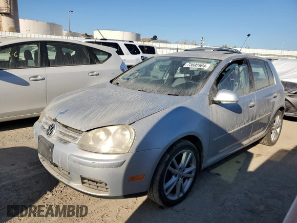 2007 Volkswagen Rabbit with VIN WVWDS71K37W097609, listed as a Copart auction lot 73602904 with 130,581 mi miles and Clean title. Bid and sale history available at DreamBid. Image 1.