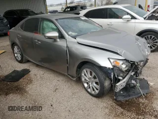 2016 Lexus IS 200t with VIN JTHBA1D27G5035640, listed as a Copart auction lot 46636135 with 128,596 mi miles and Clean Title. Bid and sale history available at DreamBid. Image 4.