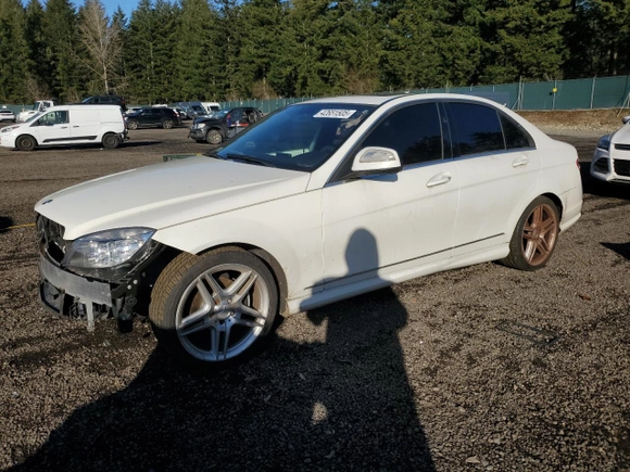 2008 Mercedes-Benz C-Class 3.0L Sport with VIN WDDGF54X58F116990, listed as a Copart auction lot 42651505 with 148,497 mi miles and Salvage Title. Bid and sale history available at carsss.com. Image 1.