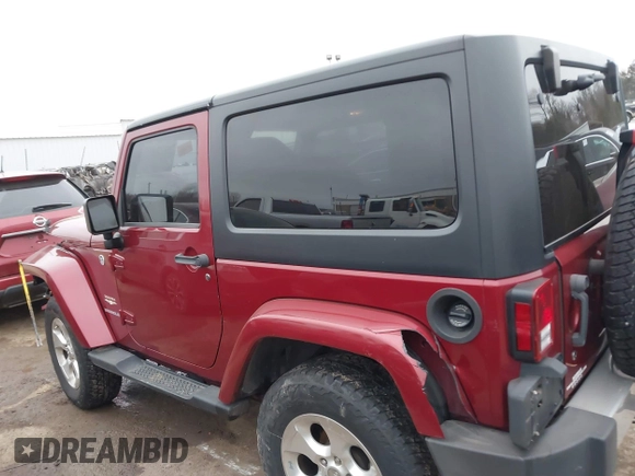 2013 Jeep Wrangler Sahara with VIN 1C4AJWBG7DL501146, listed as a IAAI auction lot 41714555 with 69,324 mi miles and . Bid and sale history available at DreamBid. Image 14.