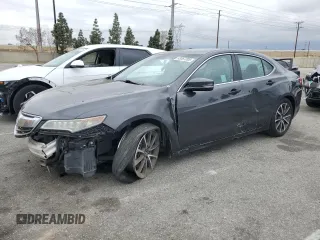 2015 Acura TLX Technology with VIN 19UUB2F50FA005892, listed as a Copart auction lot 53367205 with 95,737 mi miles and Salvage title. Bid and sale history available at DreamBid. Image 1.