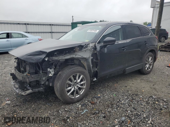 2018 Mazda CX-9 Touring with VIN JM3TCBCY0J0223441, listed as a Copart auction lot 61023105 with 44,040 mi miles and Salvage title. Bid and sale history available at DreamBid. Image 1.