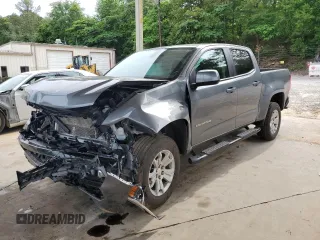 2022 Chevrolet Colorado 2WD LT with VIN 1GCGSCEN6N1103892, listed as a Copart auction lot 57234055 with 66,185 mi miles and Salvage title. Bid and sale history available at DreamBid. Image 1.