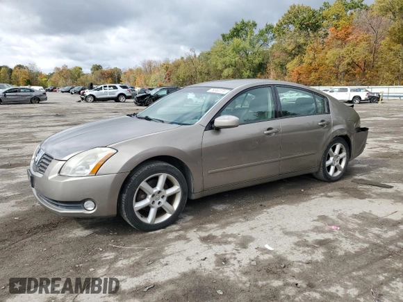 2005 Nissan Maxima 3.5 SL with VIN 1N4BA41E25C810474, listed as a Copart auction lot 76344174 with 198,903 mi miles and Salvage Title. Bid and sale history available at carsss.com. Image 1.