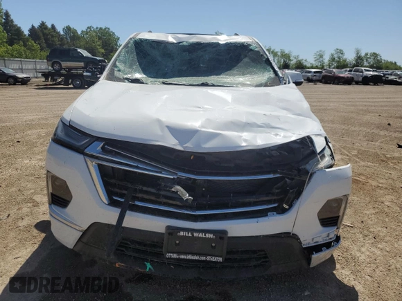 2023 Chevrolet Traverse Premier with VIN 1GNEVKKWXPJ181060, listed as a Copart auction lot 57329665 with 12,286 mi miles and Salvage title. Bid and sale history available at DreamBid. Image 5.