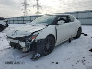 2016 Scion tC with VIN JTKJF5C77GJ024687, listed as a Copart auction lot 45540105 with 102,881 mi miles and Salvage Title. Bid and sale history available at carsss.com. Image 1.