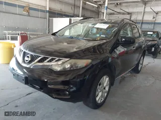 2011 Nissan Murano SV with VIN JN8AZ1MW3BW182876, listed as a IAAI auction lot 41627614 with 71,870 mi miles. Bid and sale history available at carsss.com. Image 2.