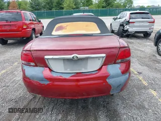 2005 Chrysler Sebring Touring with VIN 1C3EL55RX5N690534, listed as a IAAI auction lot 42131349 with 120,040 mi miles and . Bid and sale history available at DreamBid. Image 6.