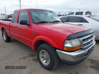 1999 Ford Ranger XL z VIN 1FTYR14V4XPA21472, wystawiony jako IAAI lot #42575648 z przebiegiem 191 622 mil mil oraz . Historia ofert i sprzedaży dostępna na DreamBid. Obrazek 1.