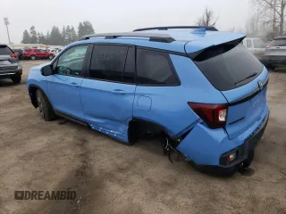 2024 Honda Passport TrailSport z VIN 5FNYF8H65RB013169, wystawiony jako Copart lot #87853385 z przebiegiem 2 841 mil mil oraz Szkoda całkowita • Salvage title. Historia ofert i sprzedaży dostępna na DreamBid. Obrazek 2.