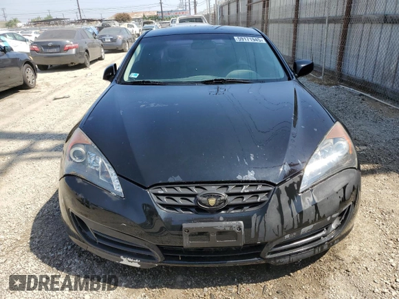 2011 Hyundai Genesis Coupe with VIN KMHHT6KD3BU044983, listed as a Copart auction lot 59171945 with 117,334 mi miles and Salvage title. Bid and sale history available at DreamBid. Image 5.