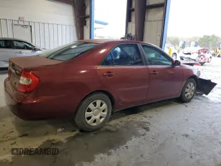 2004 Toyota Camry LE with VIN 4T1BE32K34U302354, listed as a Copart auction lot 50139965 with 201,000 mi miles and Salvage Title. Bid and sale history available at carsss.com. Image 3.