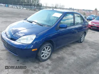 2003 Toyota Prius with VIN JT2BK12U430075094, listed as a IAAI auction lot 41725645 with 222,931 mi miles. Bid and sale history available at carsss.com. Image 2.