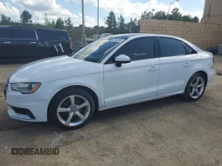 2015 Audi A3 Premium with VIN WAUACGFF0F1112104, listed as a Copart auction lot 60040305 with 151,310 mi miles and Salvage title. Bid and sale history available at DreamBid. Image 1.