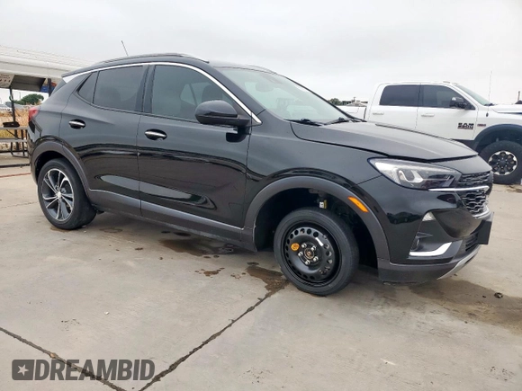 2021 Buick Encore GX Essence with VIN KL4MMFSL6MB179911, listed as a Copart auction lot 59385895 with 53,458 mi miles and Salvage title. Bid and sale history available at DreamBid. Image 4.
