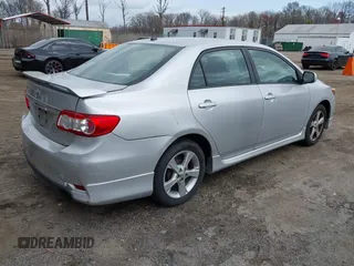 2011 Toyota Corolla L with VIN 2T1BU4EE3BC553274, listed as a IAAI auction lot 41917792 with 171,944 mi miles. Bid and sale history available at carsss.com. Image 4.